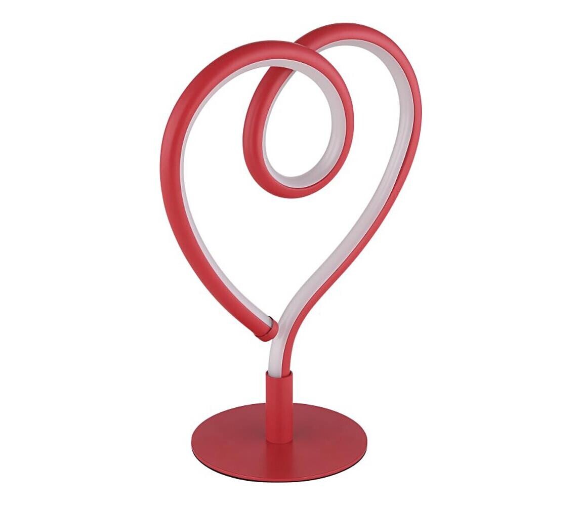 Globo Globo 28054R - LED Stolní lampa AMORE LED/6W/230V červená