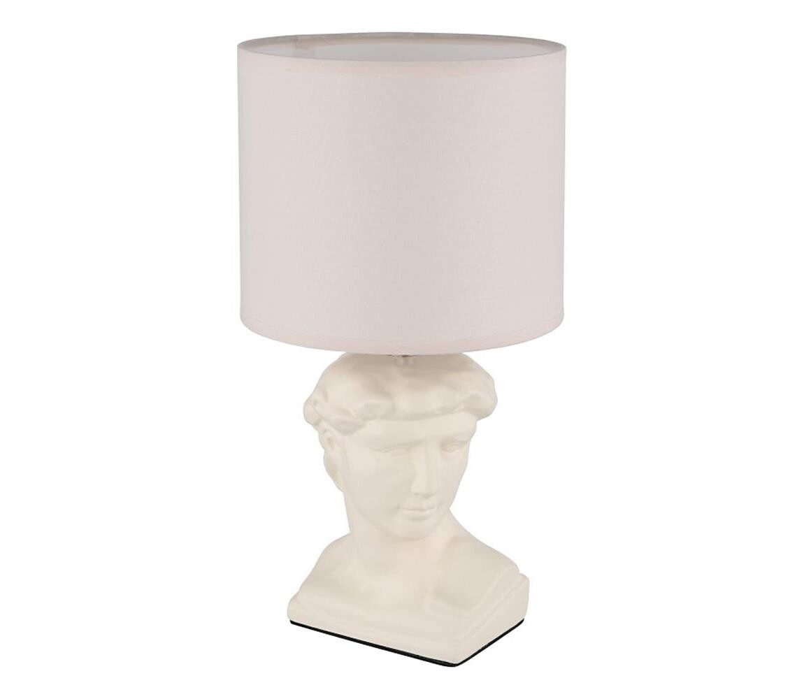 Globo Globo 21732CU - Stolní lampa HERMES 1xE14/40W/230V krémová