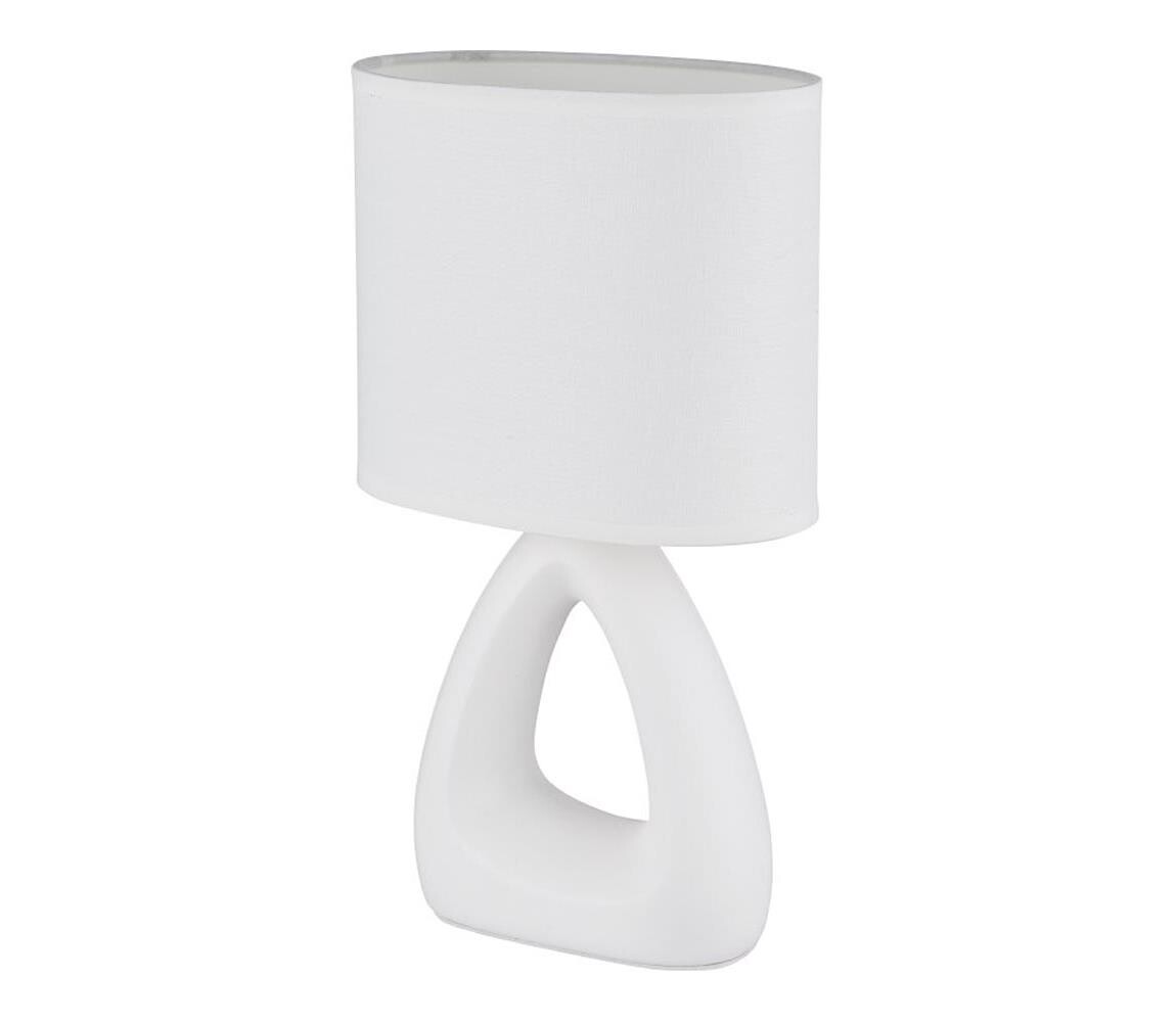 Globo Globo 21731W - Stolní lampa  TRIANGLE 1xE14/40W/230V bílá