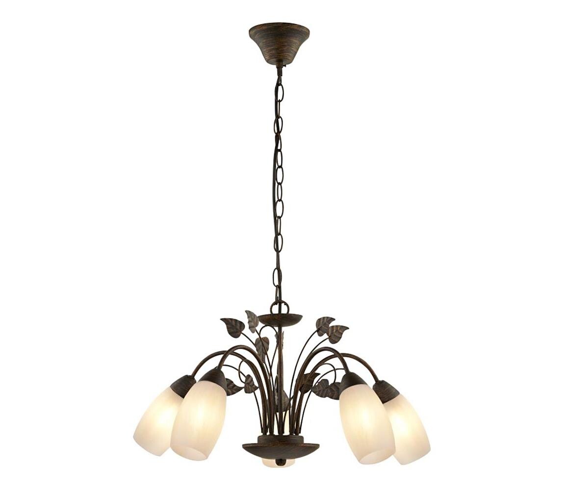 Globo Globo 30800523X - Lustr na řetězu VENEZIA 5xE14/40W/230V