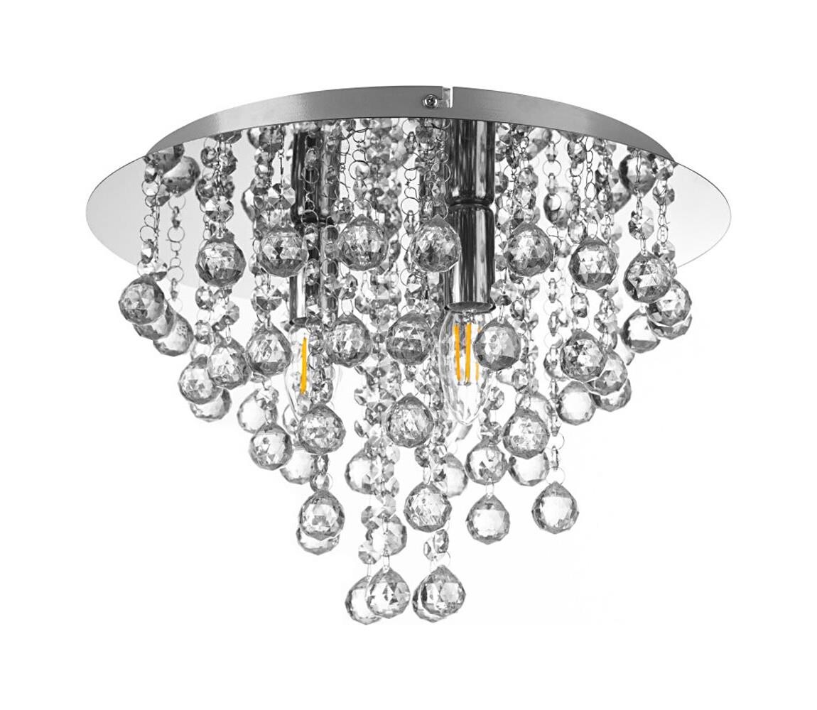 Globo Globo 63040306X - Stropní svítidlo LONDON 3xE14/40W/230V pr. 38 cm lesklý chrom