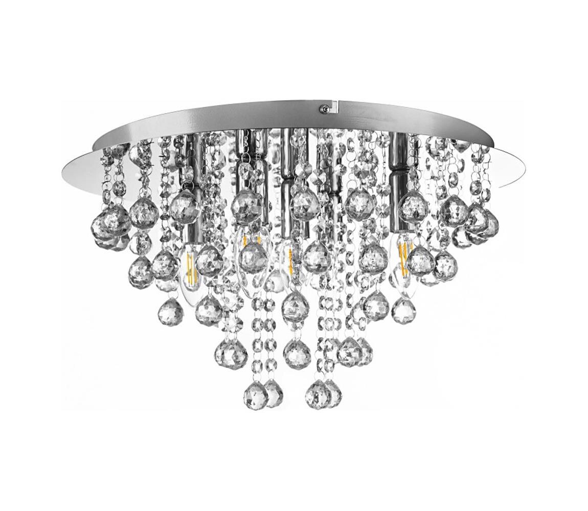 Globo Globo 63040506 - Stropní svítidlo LONDON 5xE14/40W/230V pr. 46 cm lesklý chrom