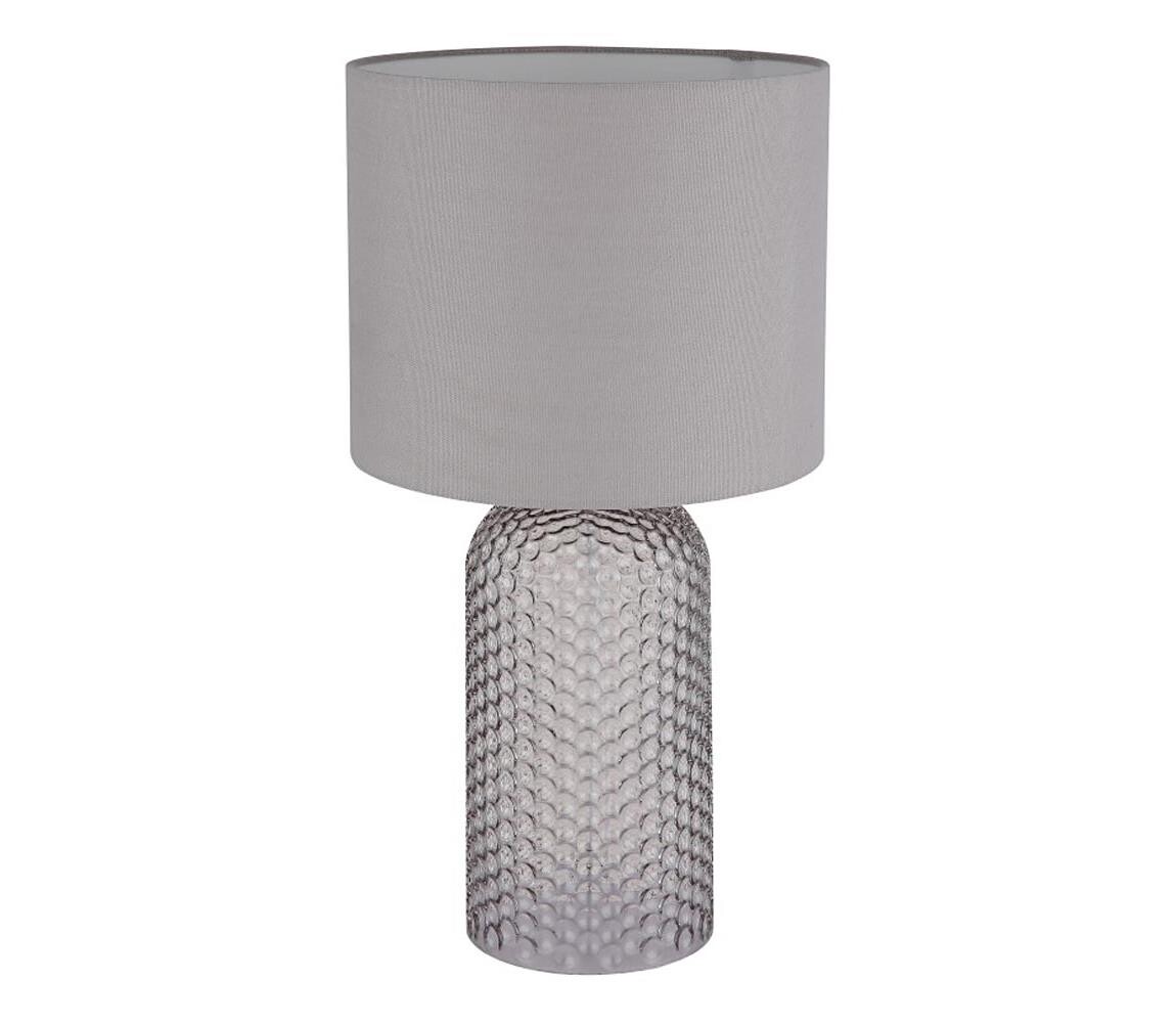 Globo Globo 21735G - Stolní lampa SOFIA 1xE27/60W/230V šedá
