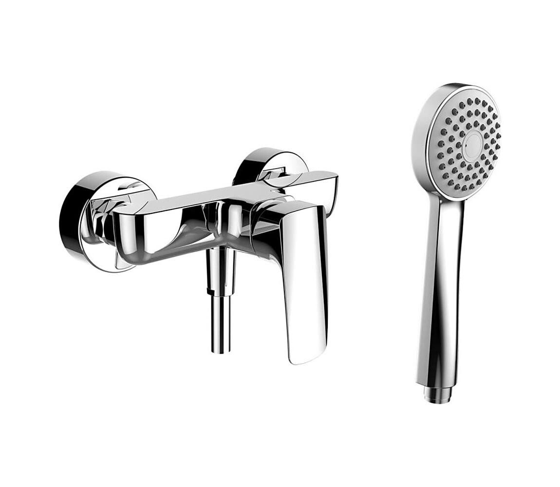 LAUFEN LAUFEN HF500750100600 - Sprchová sada s baterií LAURIN lesklý chrom