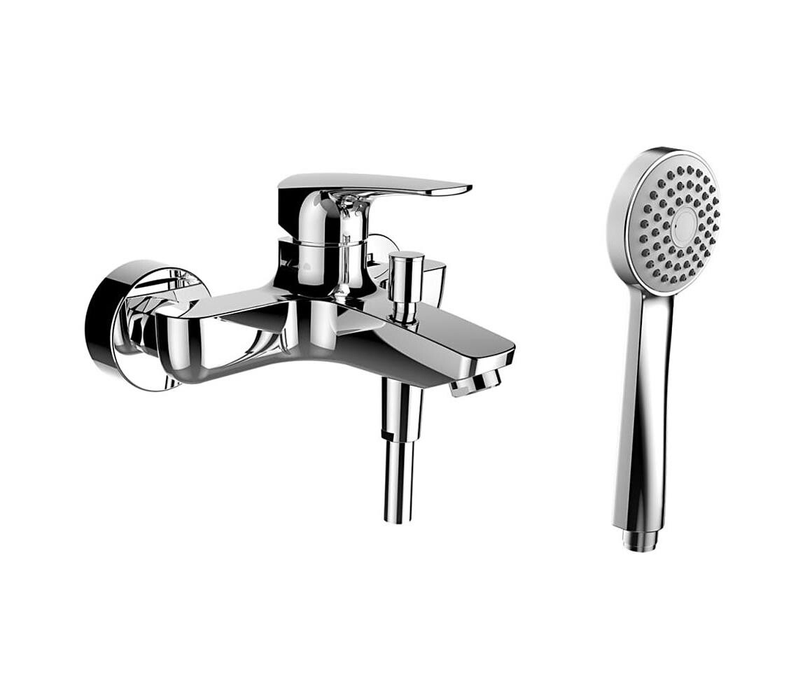 LAUFEN LAUFEN HF500760100600 - Vanová sada s baterií LAURIN lesklý chrom