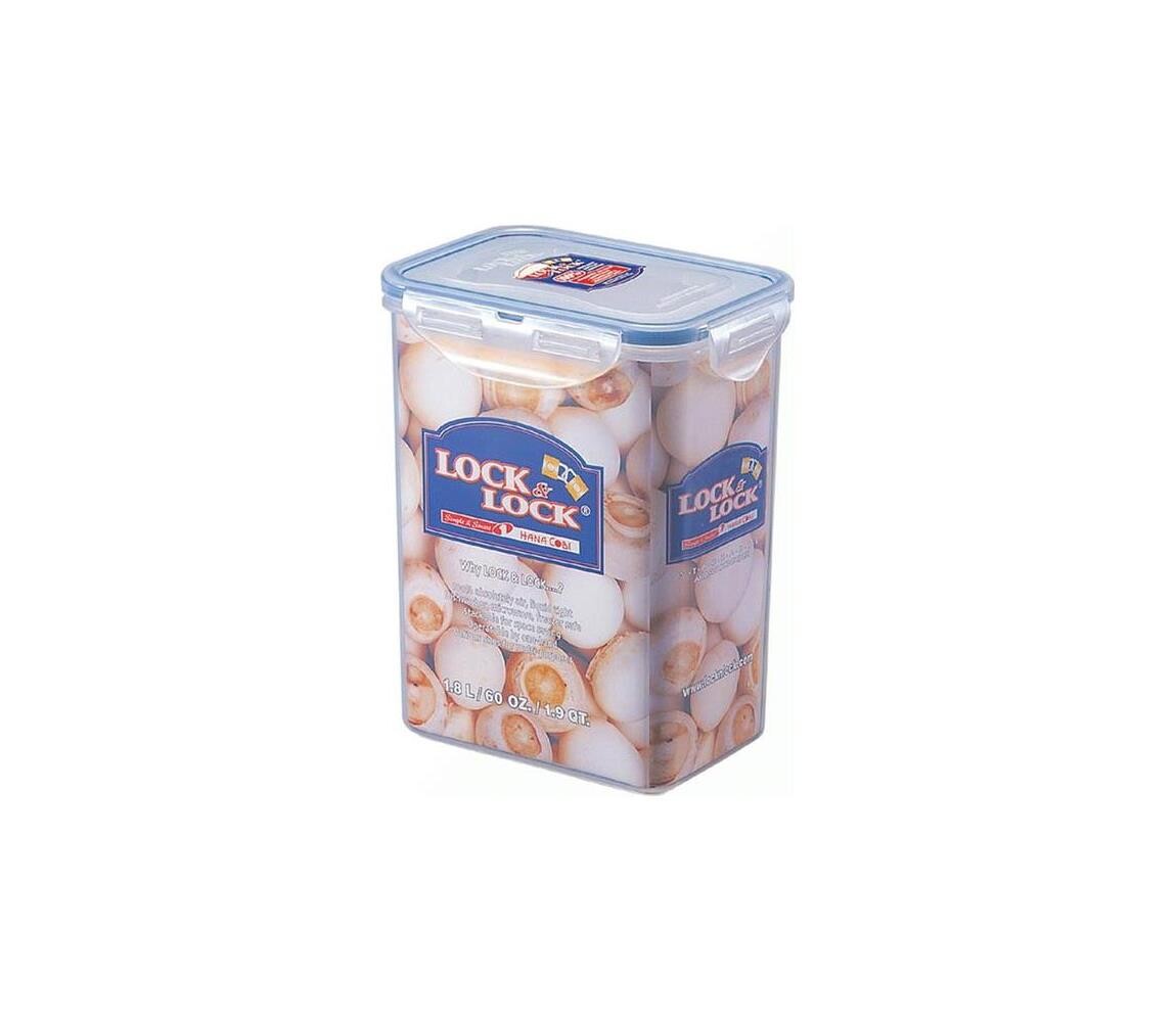 UTC Dóza na potraviny LOCK 1,8 l modrá/čirá