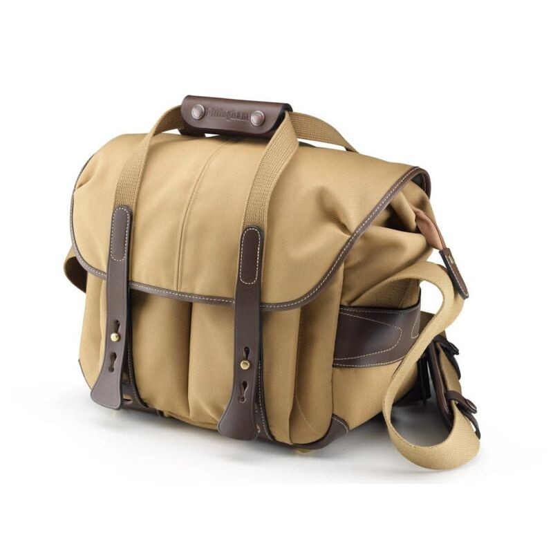 BILLINGHAM 207 Camera Bag Khaki - Chocolate