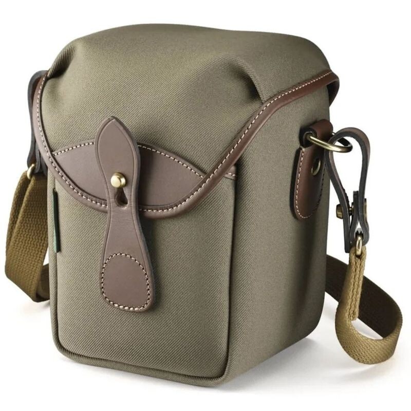BILLINGHAM 72 Camera Bag Sage - Chocolate