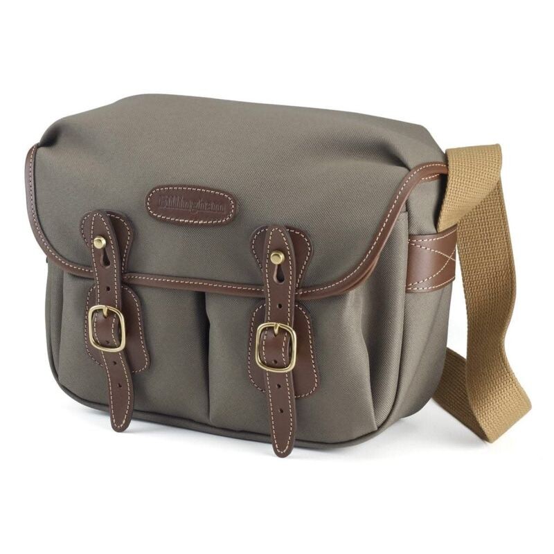 BILLINGHAM Hadley Small Camera Bag Sage - Chocolate