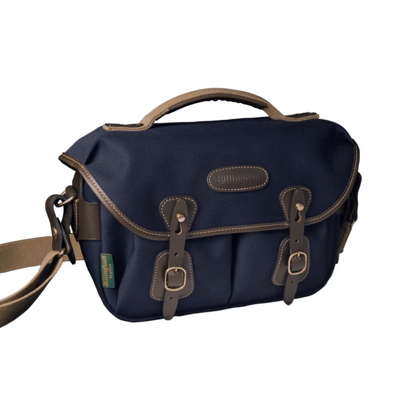 BILLINGHAM Hadley Small Pro Camera Bag Navy - Chocolate
