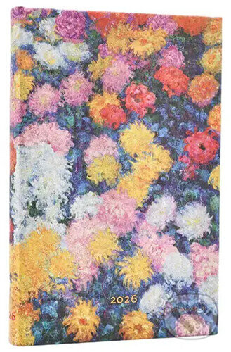 Diář 2026 Monet’s Chrysanthemums - Paperblanks