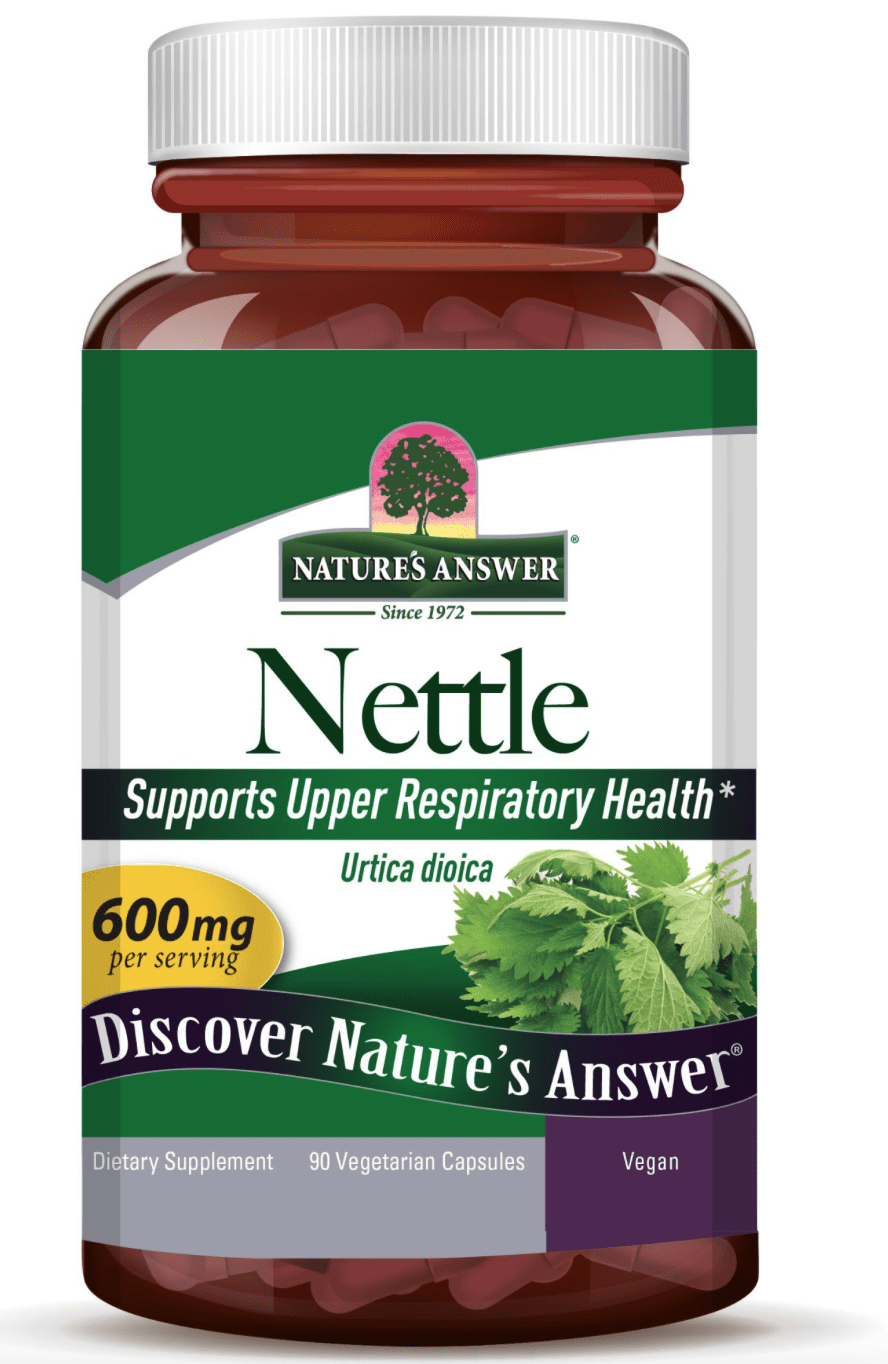 Nature's Answer Nettle, Kopřiva dvoudomá, 600 mg, 90 kapslí