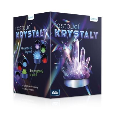 Rostoucí krystaly Albi