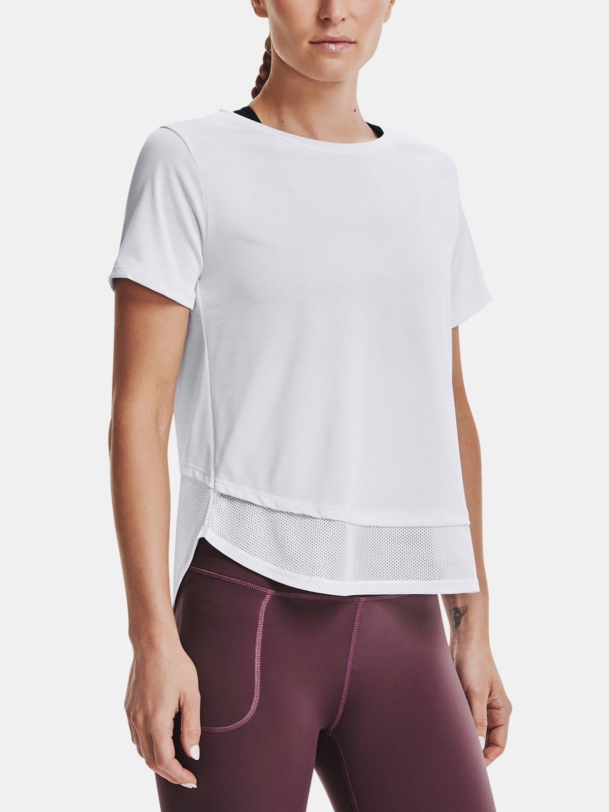Under Armour Tričko UA Tech Vent SS-WHT - Dámské