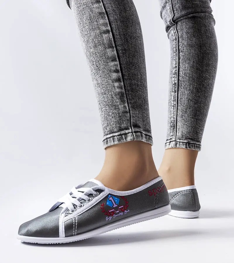 Gemre Gray Women's Sneakers Woodstock