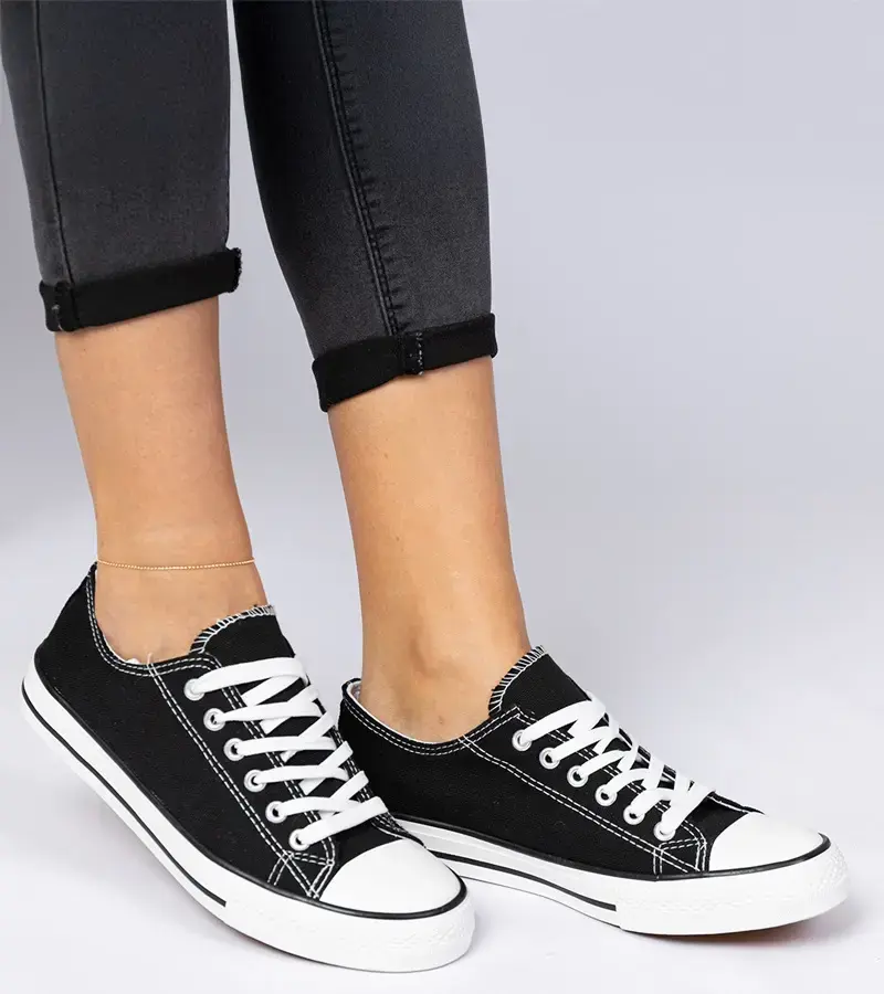 Gemre Black classic women's sneakers Menfis