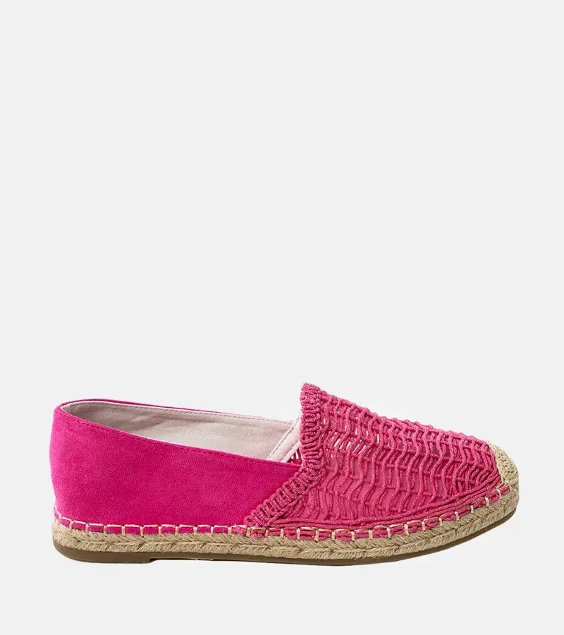 Gemre Pink perforated platform espadrilles Plevis