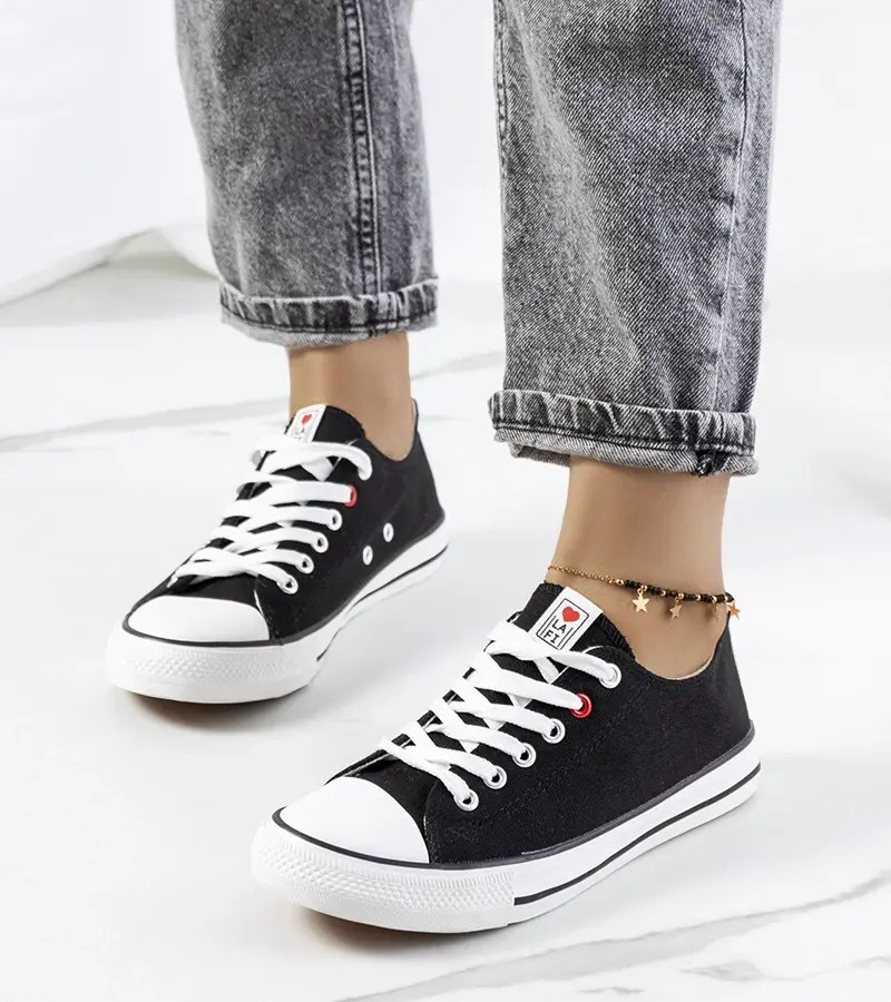 Gemre Black classic women's sneakers Kolind