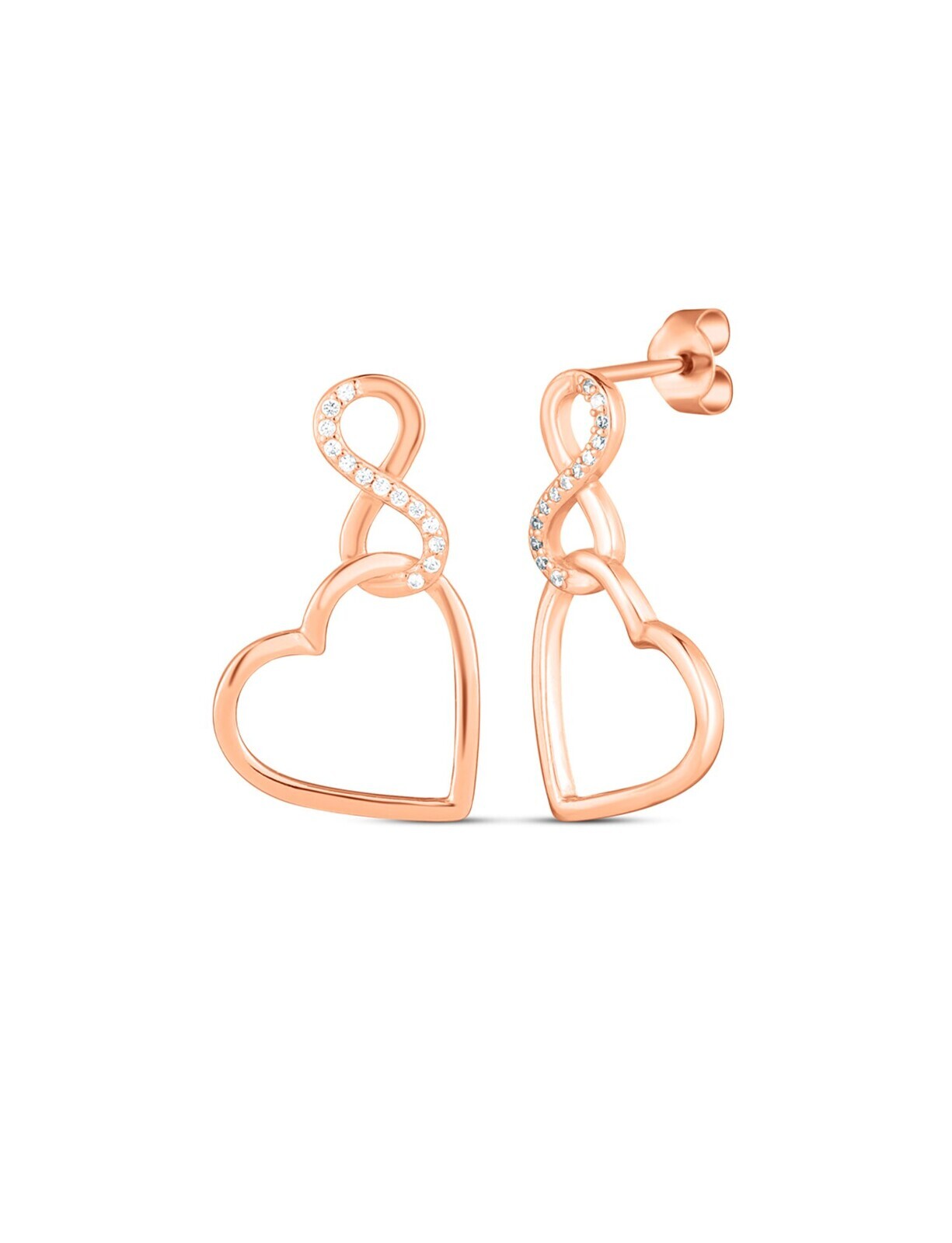 Náušnice Resita Rose Gold