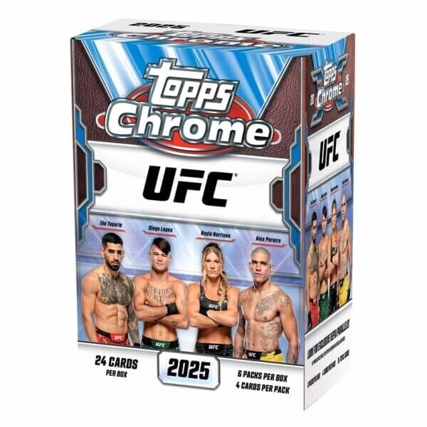 Topps UFC Chrome Blaster Box 2025 - sběratelské karty MMA