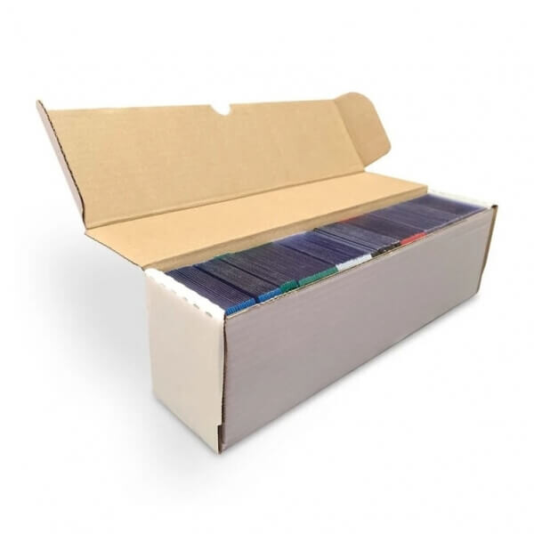Kartonová krabice BCW na uložení karet v Toploadrech 14