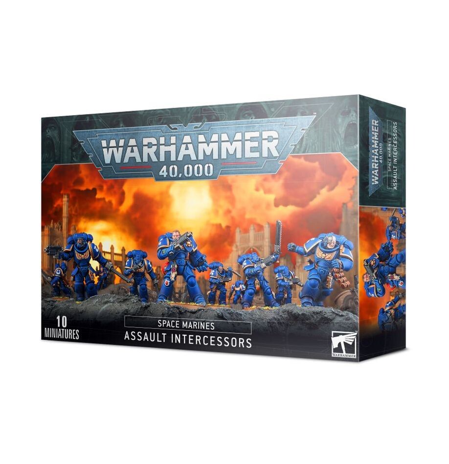 Games Workshop Warhammer 40000: Space Marines Assault Intercessors