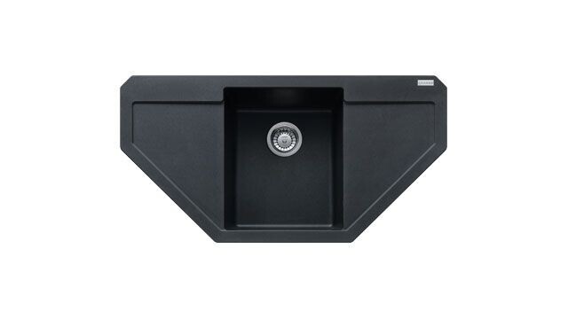 FRANKE Maris MRG 612 E Fragranit Onyx - 114.0250.569 ROZBALENÉ ZBOŽÍ - DŘEZ BEZ ZÁVAD