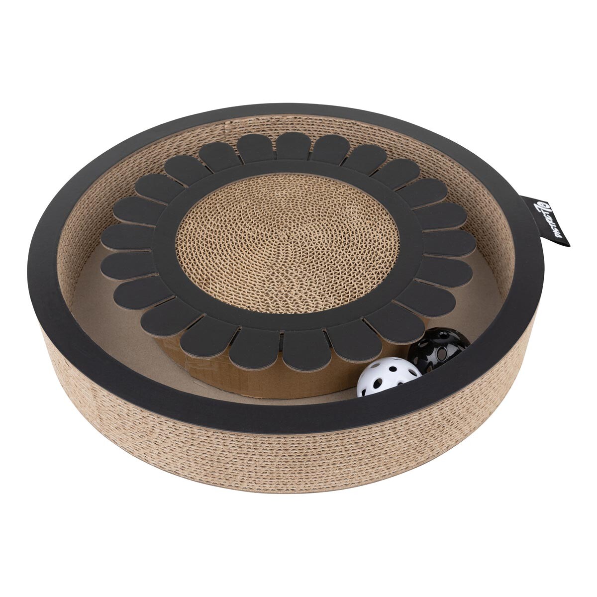 District 70 škrábací hračka Bloom Černá