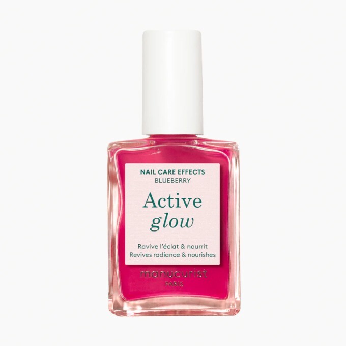 MANUCURIST - Active Glow Blueberry – Lak pro péči a líčení