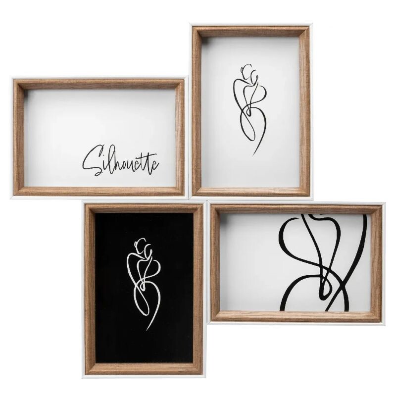 WALTHER SIHOUETTLE MDF 4x10X15 galérie ,