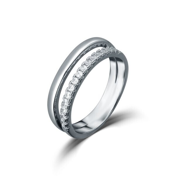 Prsten se syntetickými kameny 126-391-2376 58