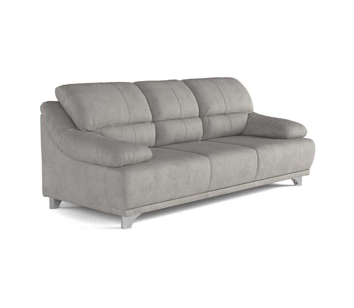 Cotta Třímístná pohovka RIMINI světle šedá