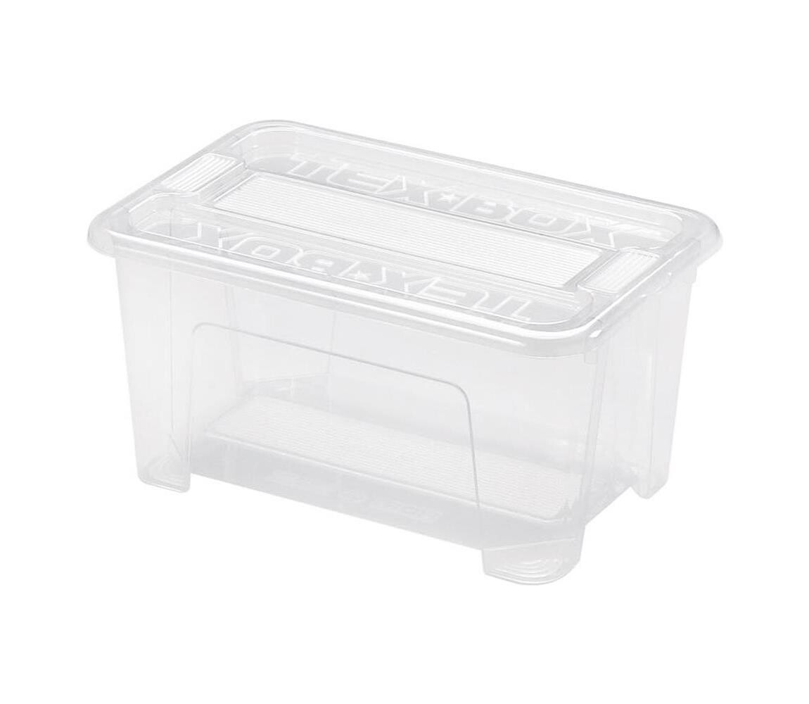 UTC Úložný box TEX BOX 4,5 l čirá