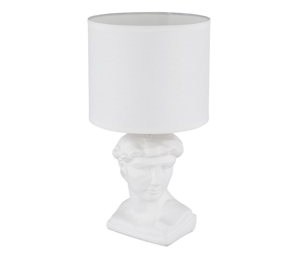 Globo Globo 21732W - Stolní lampa HERMES 1xE14/40W/230V bílá