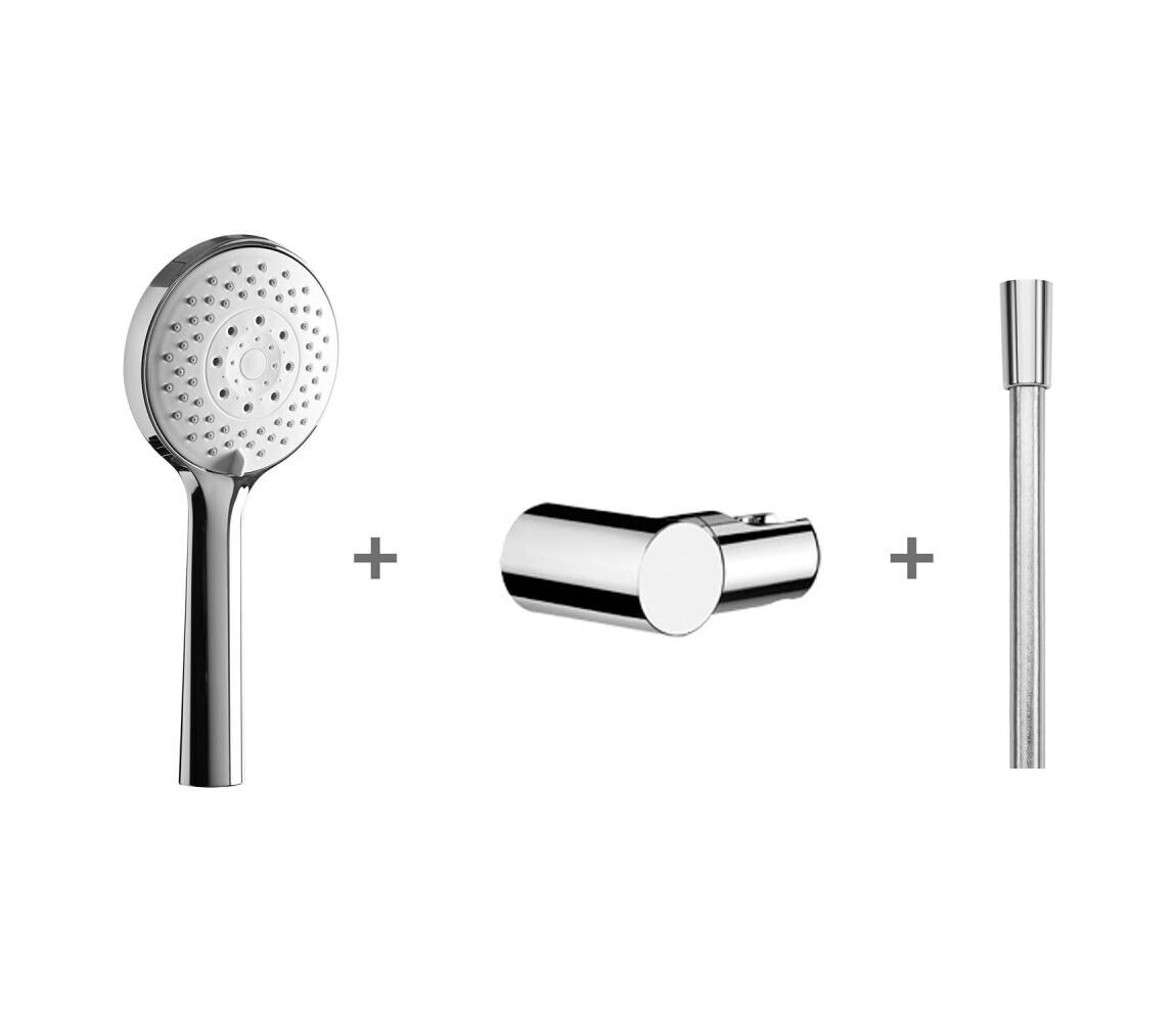 JIKA JIKA H3651X00043621 - Sprchová sada CUBITO lesklý chrom