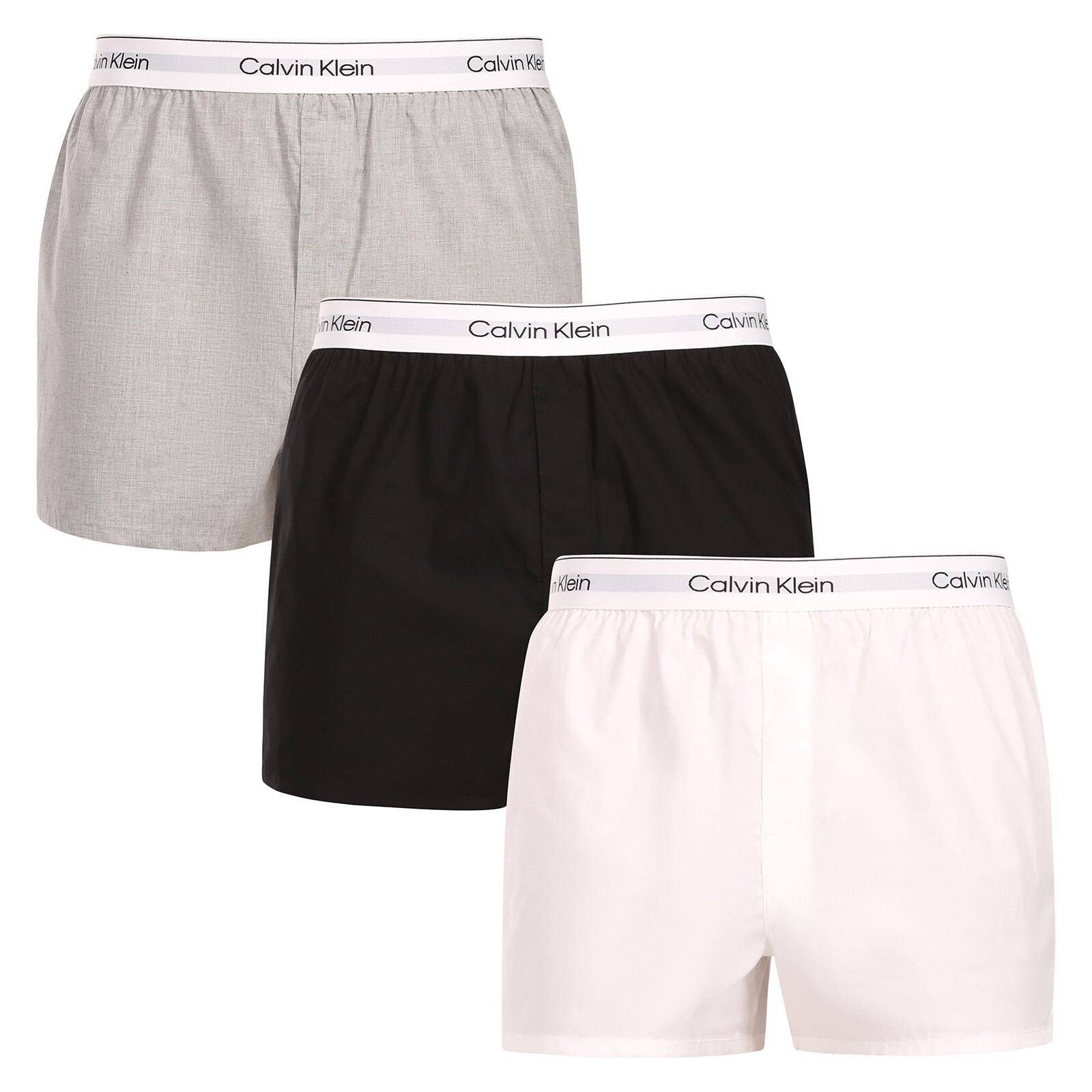 3PACK pánské trenky Calvin Klein vícebarevné (NB4267-MP1) L, trenýrky