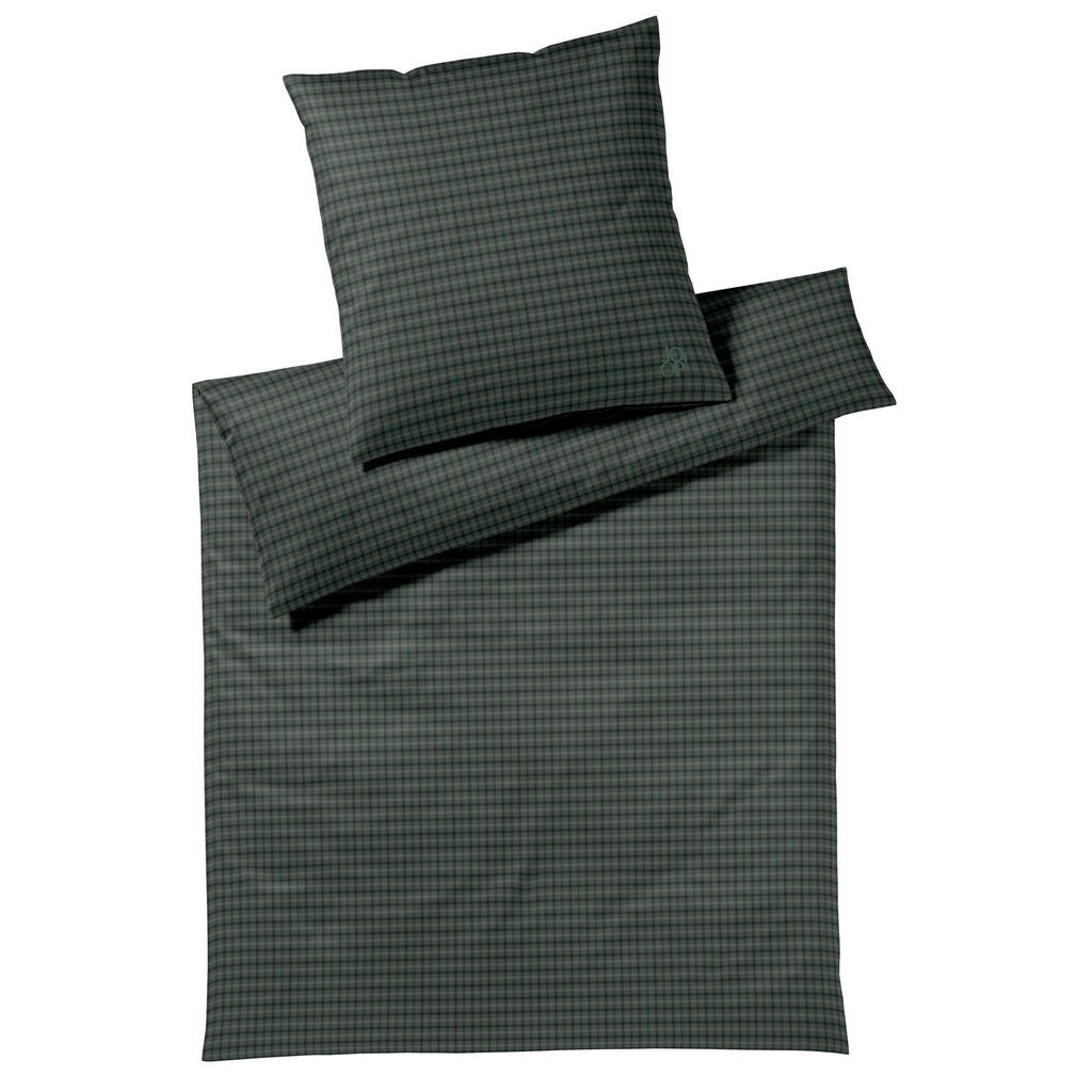 Joop! POVLEČENÍ, flanel, tmavě zelená, 140/200 cm