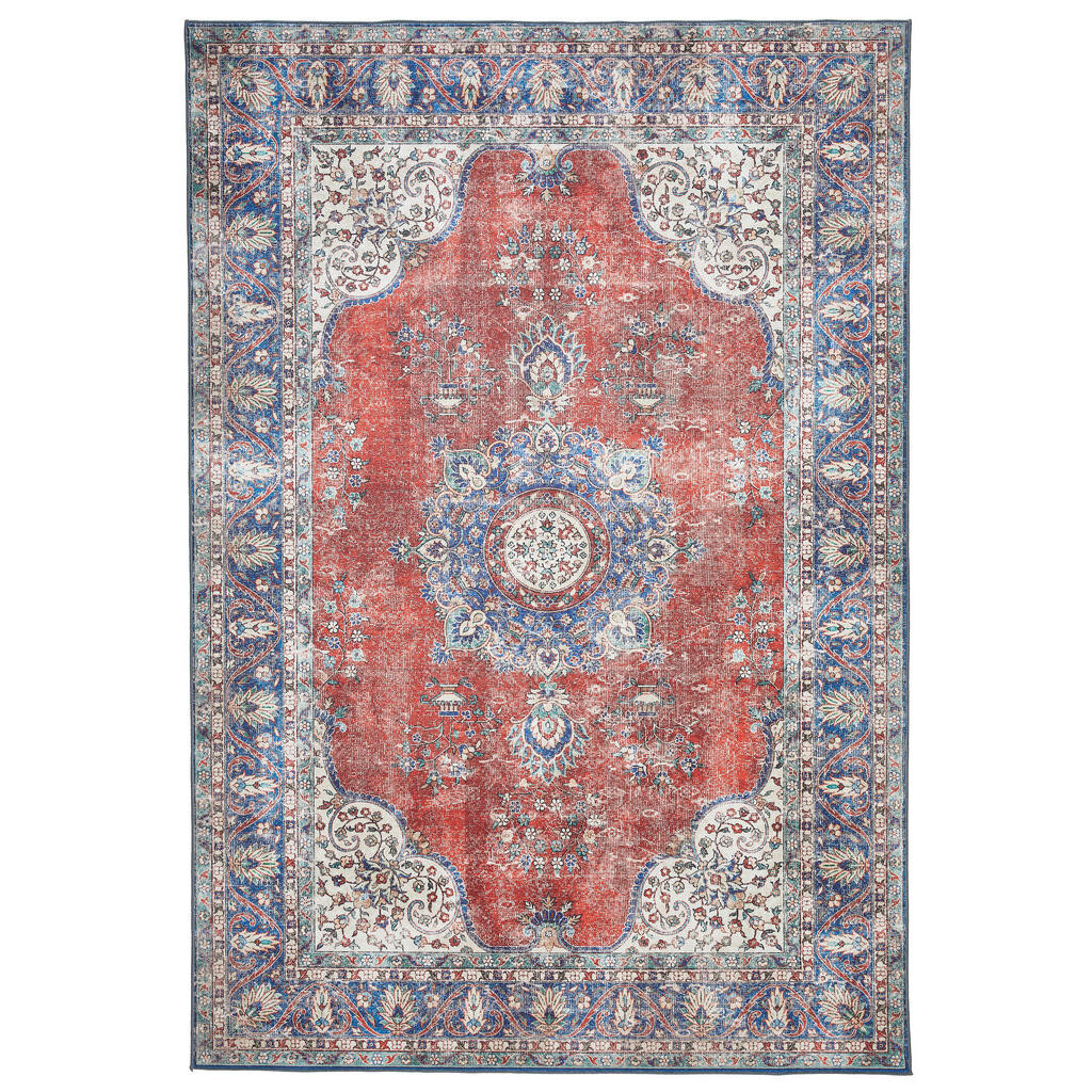 Novel VINTAGE KOBEREC, 160/230 cm, vícebarevná, červená