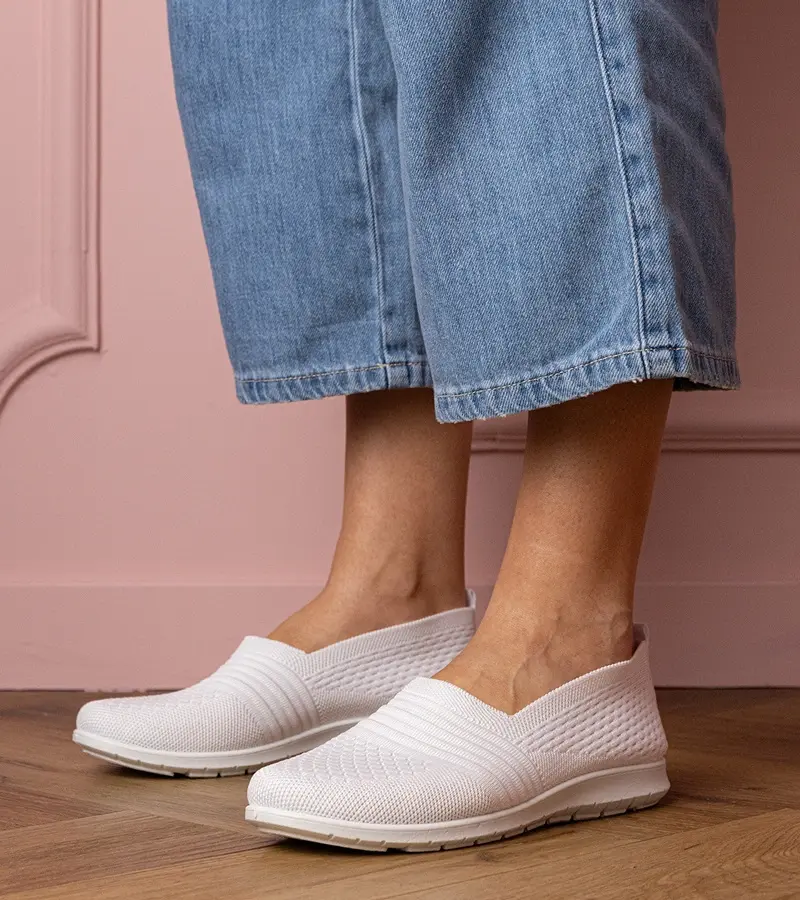 Gemre White women's sneakers Makana