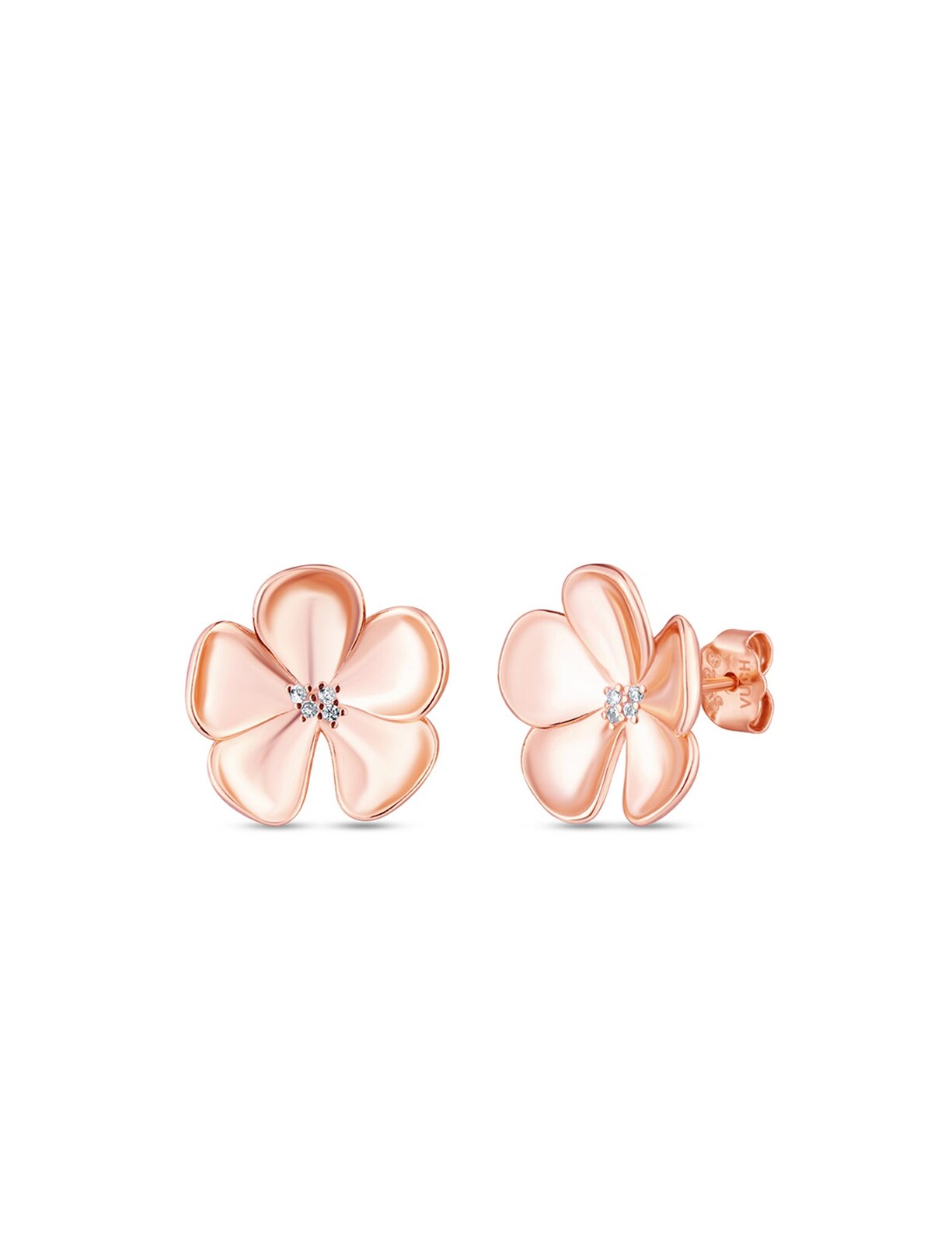 Náušnice Floret Rose Gold