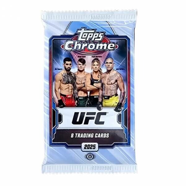 Topps UFC Chrome Hobby Babíček 2025 - sběratelské karty MMA