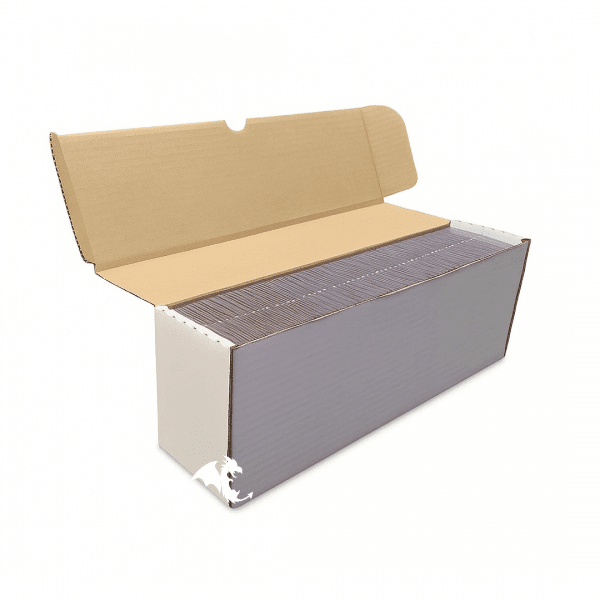 Kartonová krabice BCW na uložení karet v Magnetic/Semi Rigid Holderech