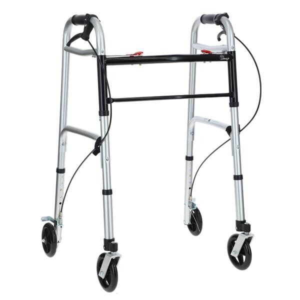 Skládací pojízdné chodítko