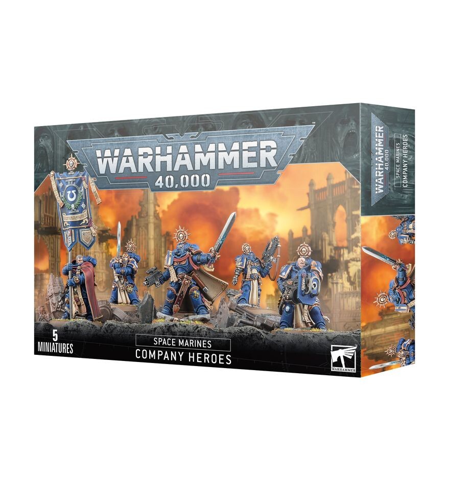 Games Workshop Warhammer 40000: Space Marines Company Heroes