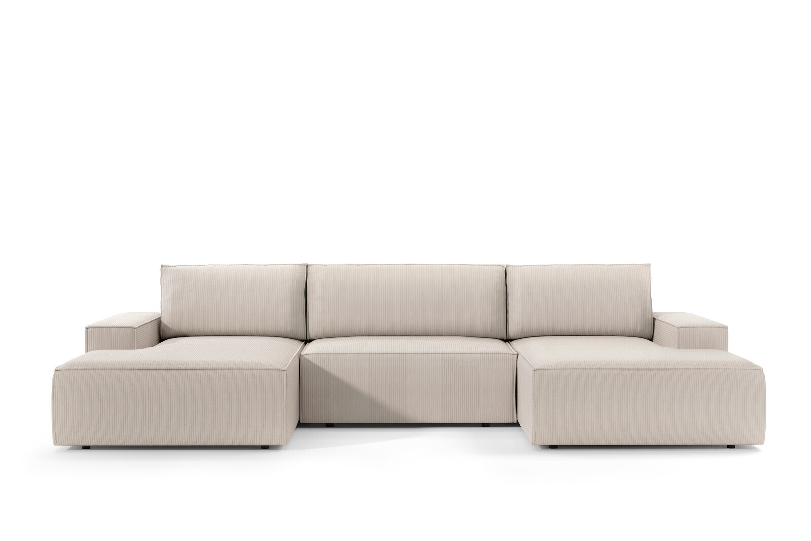 PCo Rohová sedací souprava FARO U1, 358 cm Barva látky: POSO 01 (Žlutá)