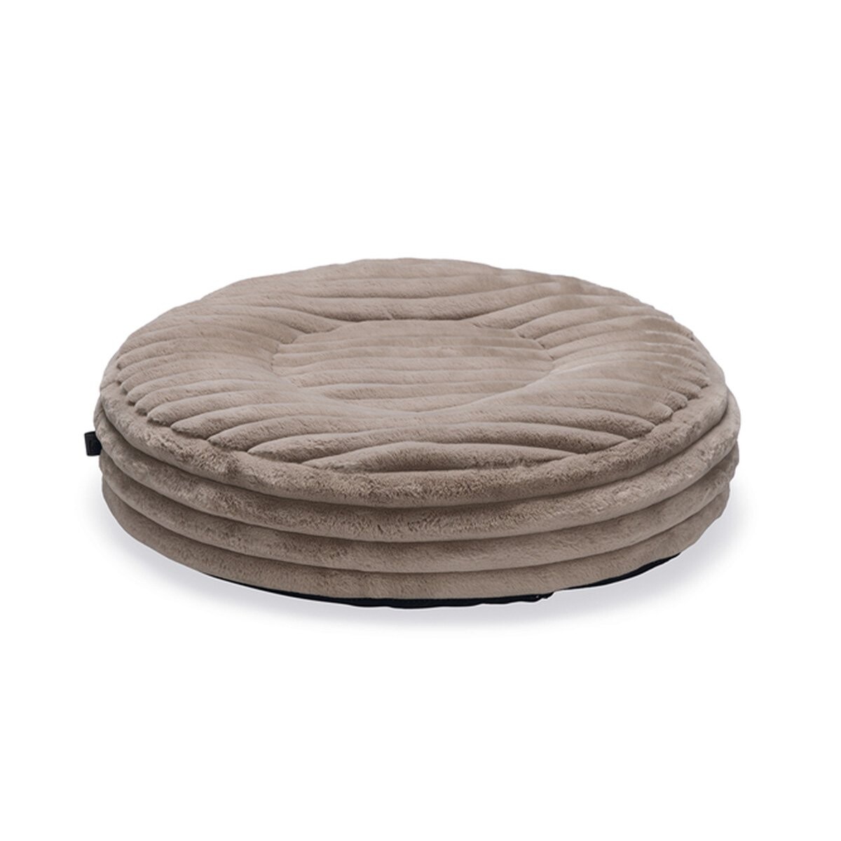 Designed by Lotte psí polštář reza kulatý béžový 80x20 cm