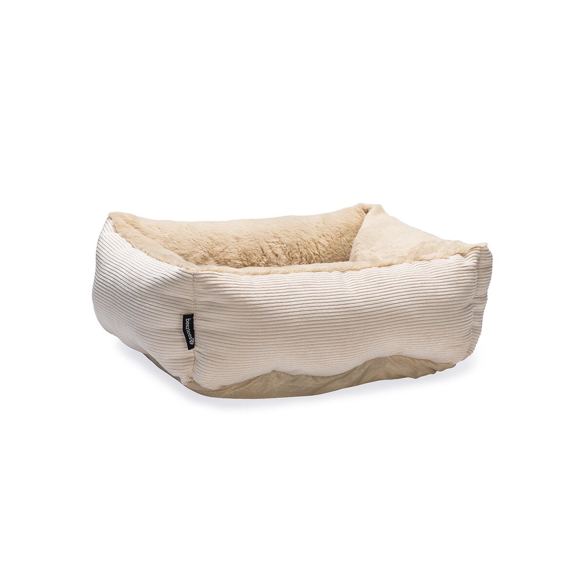 Beeztees moza pelíšek pro kočky plyš 48 x 37 cm Antracit