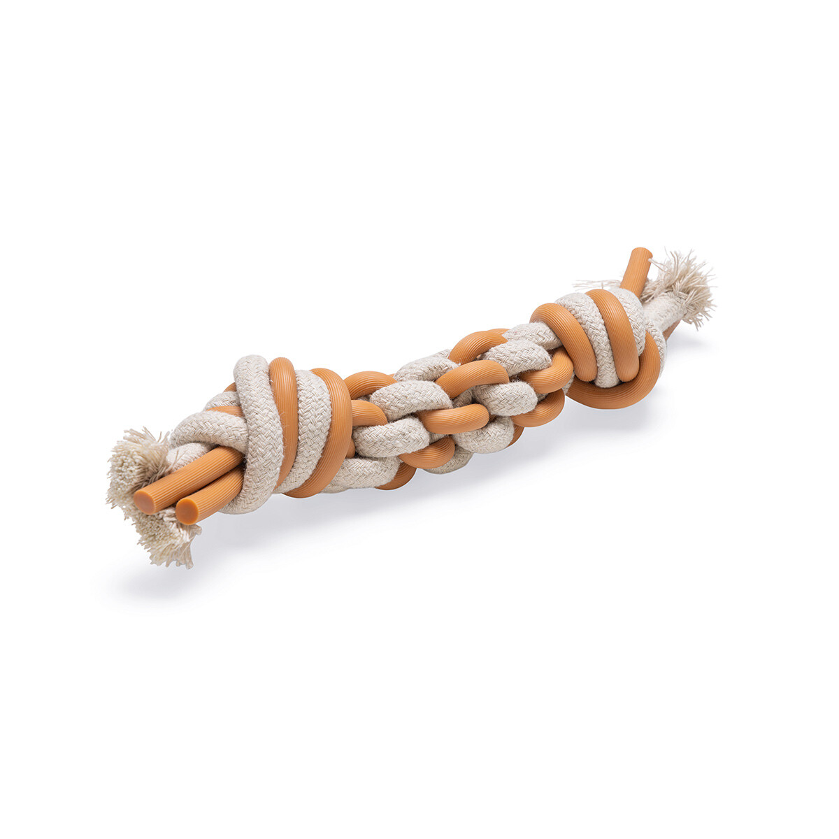 Beeztees puppy dental lano foz béžová / hnědá 30 x 4 cm