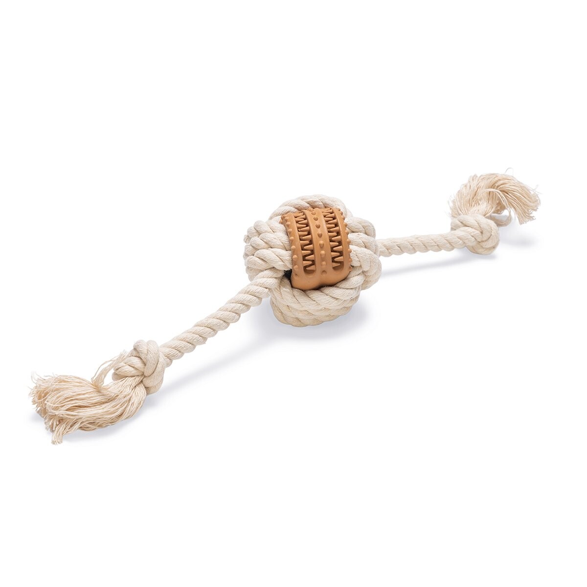 Beeztees puppy dental hračka lano fem 20x6 cm