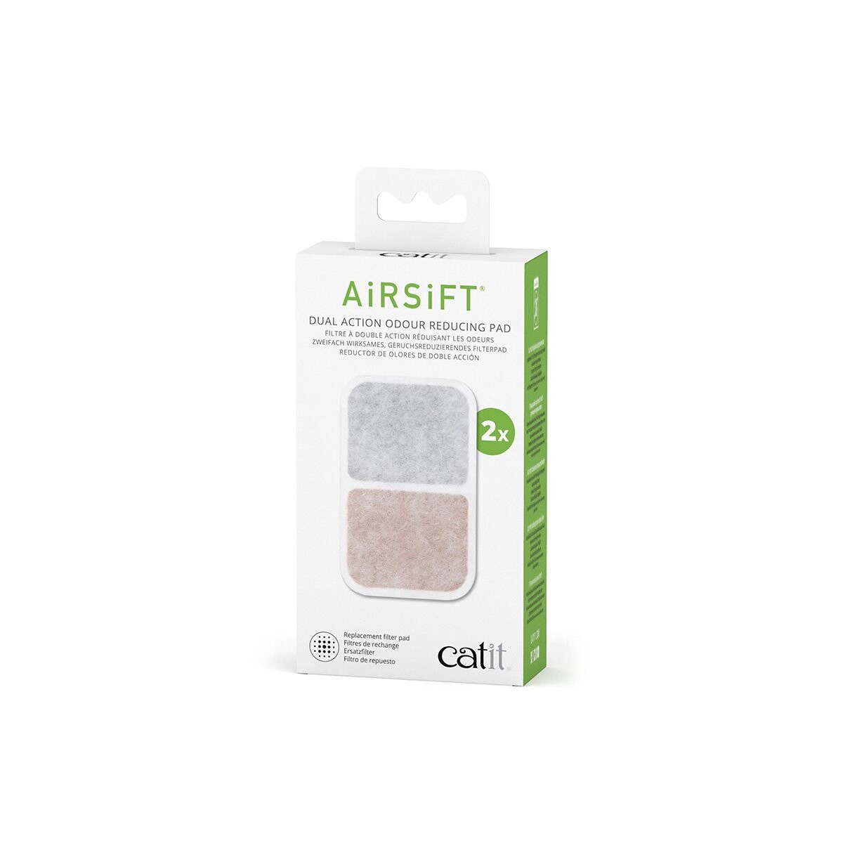 Catit AiRSiFT Dual Action Pad balení po 2 ks
